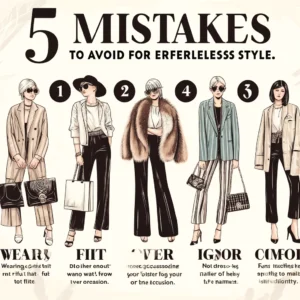 5 Fashion Mistakes to Avoid for Effortless Style