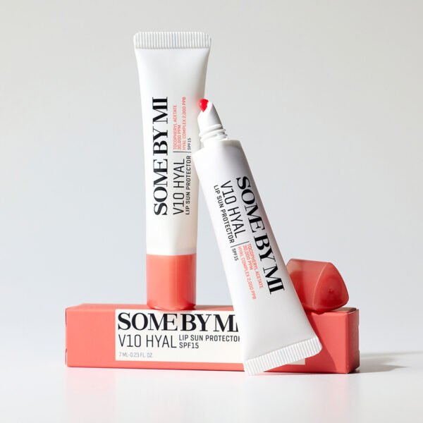 Some By Mi V10 Hyal Lip Sun Protector 7ml #Rosy By Olive Young - Image 3