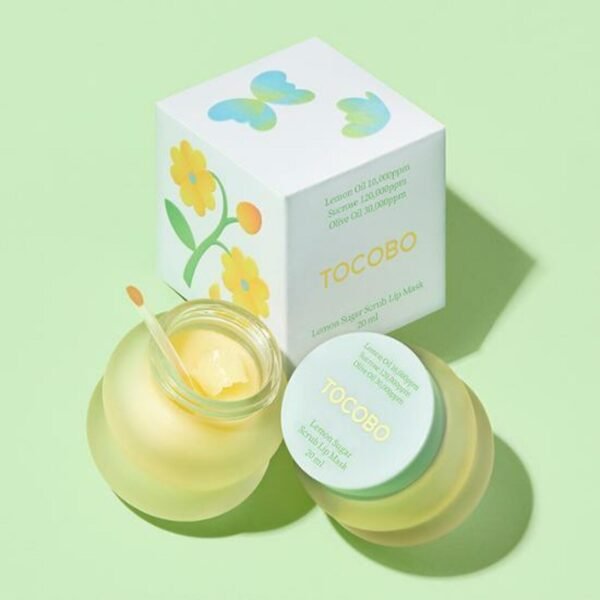 Tocobo Lemon Sugar Scrub Lip Mask 20mL By Olive Young