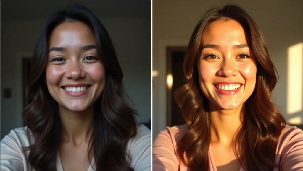 Fixing Lighting Using Lightroom Mobile or VSCO