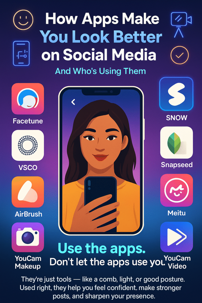 How Apps Make You Look Better on Social Media