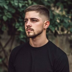 Textured Crop For Man