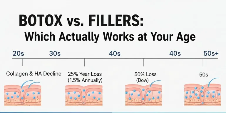 Botox vs. Fillers As Per AGE