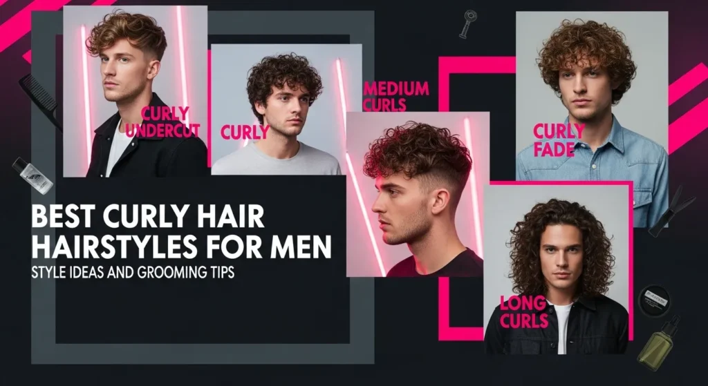 Hairstyles Curly Hair Men