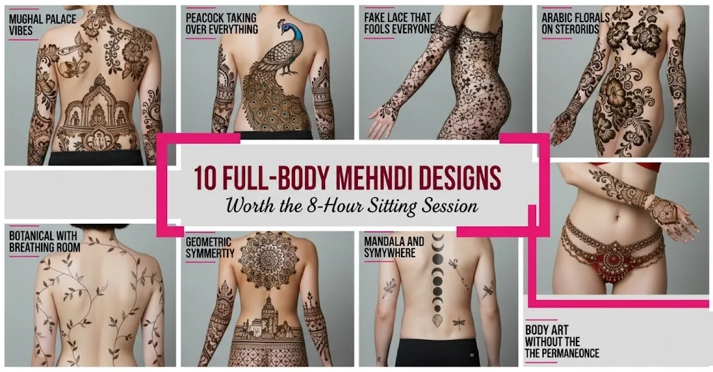 Full-Body Mehndi Designs