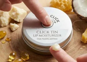 Click Tin Lip Moisturizer Click, Hydrate, and Glow