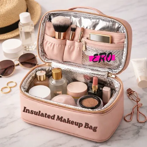 Insulated Makeup Bag