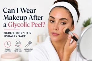 Can I Wear Makeup After a Glycolic Peel Here’s When It’s