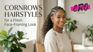 Cornrows Hairstyles for a Fresh Face-Framing Look