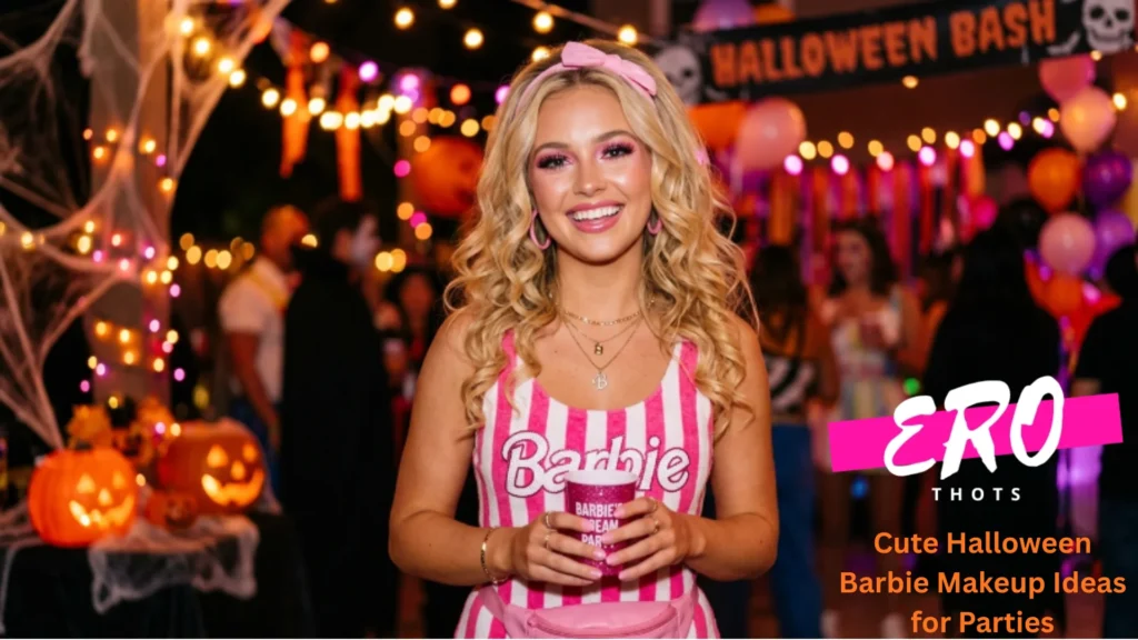 Cute Halloween Barbie Makeup Ideas for Parties