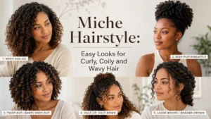 Miche Hairstyle Easy Looks for Curly and Wavy Hair