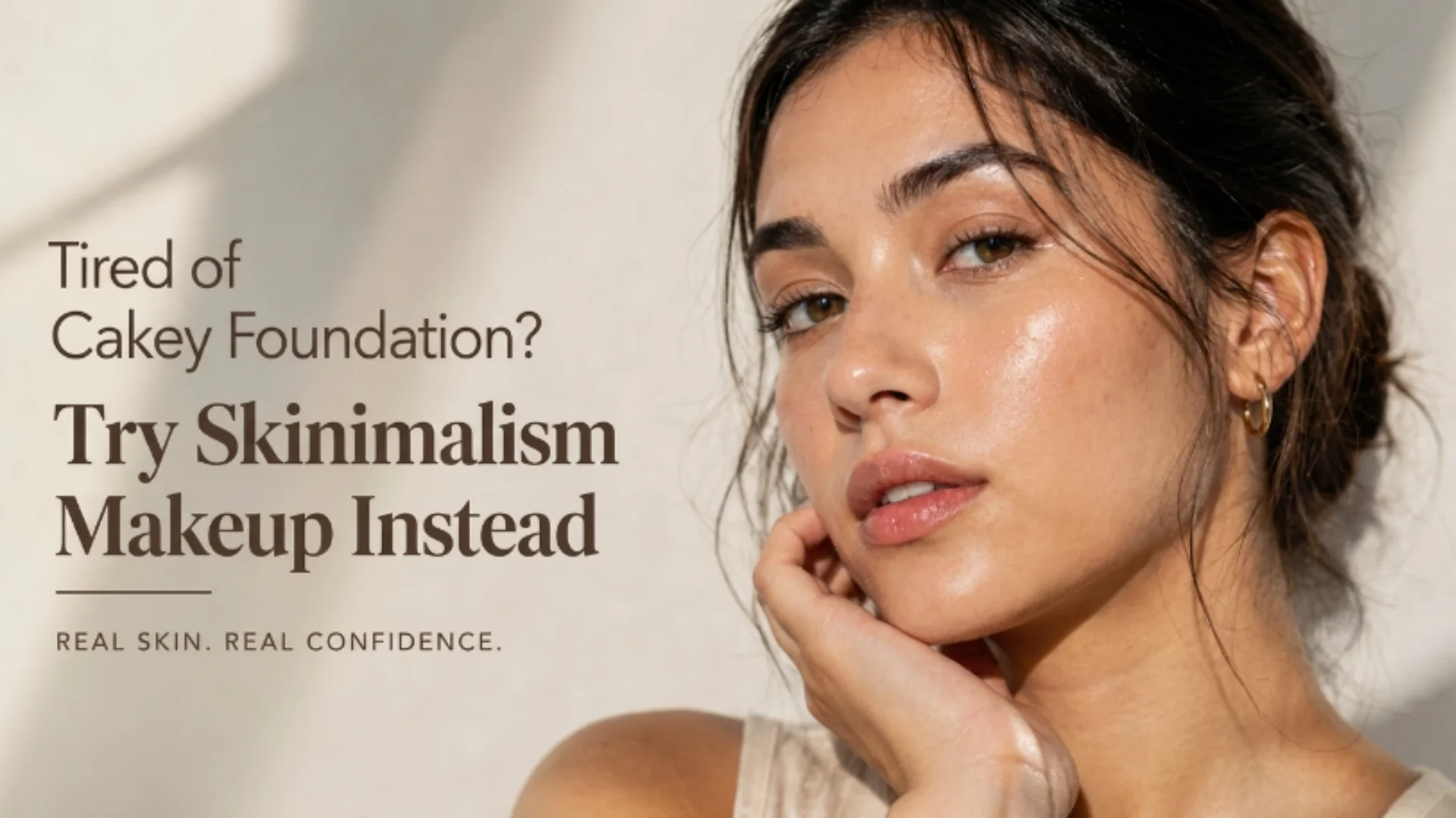 Tired of Cakey Foundation Try Skinimalism Makeup Instead