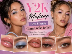 Y2K Makeup Best Glossy Glam Looks to Try