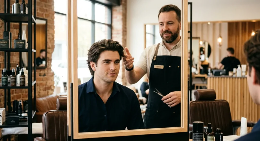 Medium Length Haircuts for Men with Thick Hair