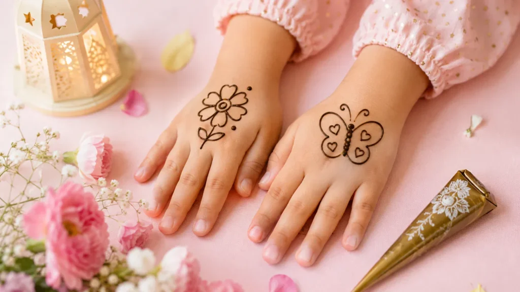 Simple Kids Mehndi Designs: Cute Ideas for Small Hands