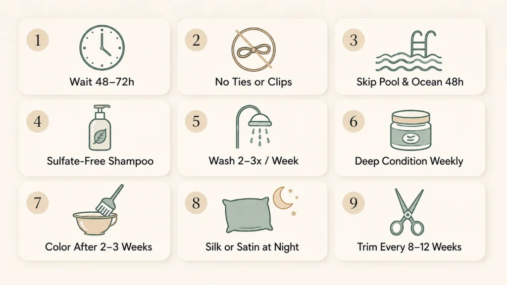 9 care tips that keep the wave