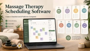 Massage Therapy Scheduling Software A Feature Checklist and 8 Platforms Compared