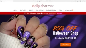 Dailycharme.com Runs Discount Code BOOTIFUL26 For 25% Off The Halloween Shop
