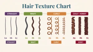 Identify Your Curl Type with a Hair Texture Chart